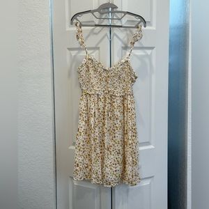 Maternity floral spaghetti strap mini